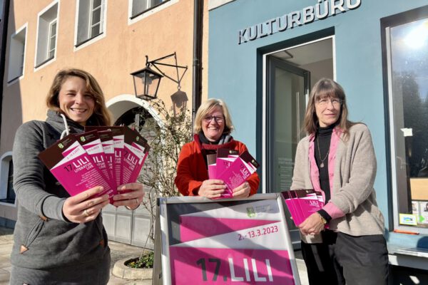 Literatur Live Team Christin Moll Birgit Reiprich Sabine Ressel v.l. Lesefestivals 2023 Foto köx