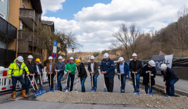 Spatenstich Salzlände 14.03.2022 Foto Gruppenfoto I köx