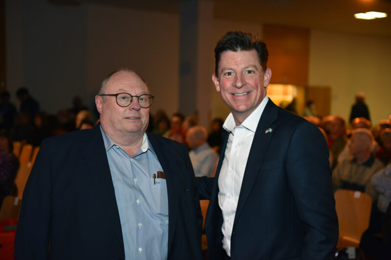 US-Generalkonsul Timothy E. Liston Besuch der Jazzwoche 2023 in Burghausen. 