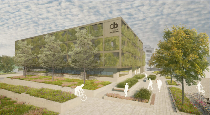 Visualisierung Technikum Campus Burghuasen Copyright Hinterschwepfinger 
