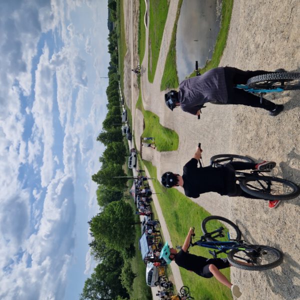 Biker am Bikepark Burghausen