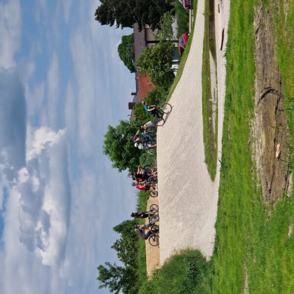 Biker am Bikepark Burghausen