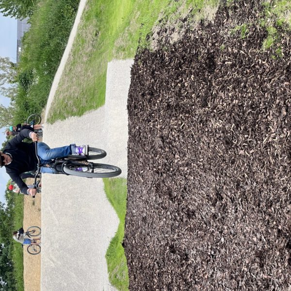 Biker am Bikepark Burghausen