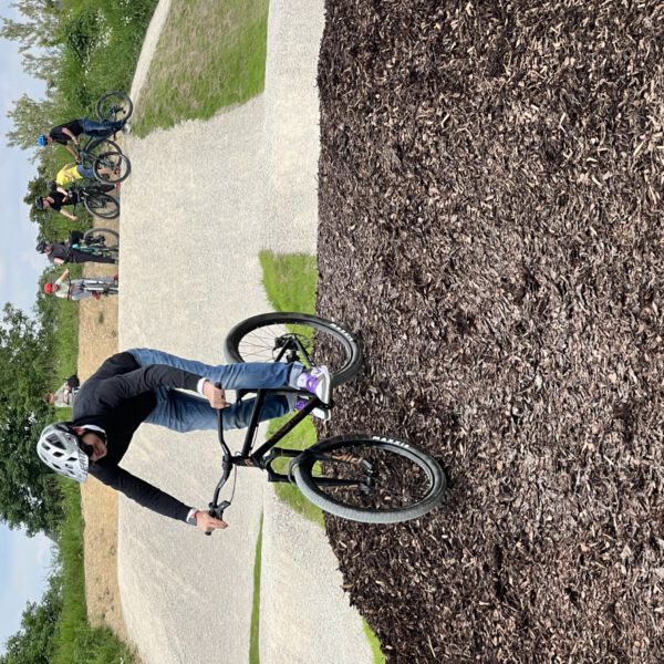 Biker am Bikepark Burghausen