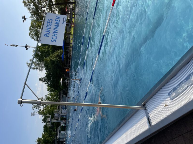Das Burghauser Freibad Foto Königseder