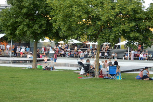 Musik-Picknick im Stadtpark mit der Musikschule