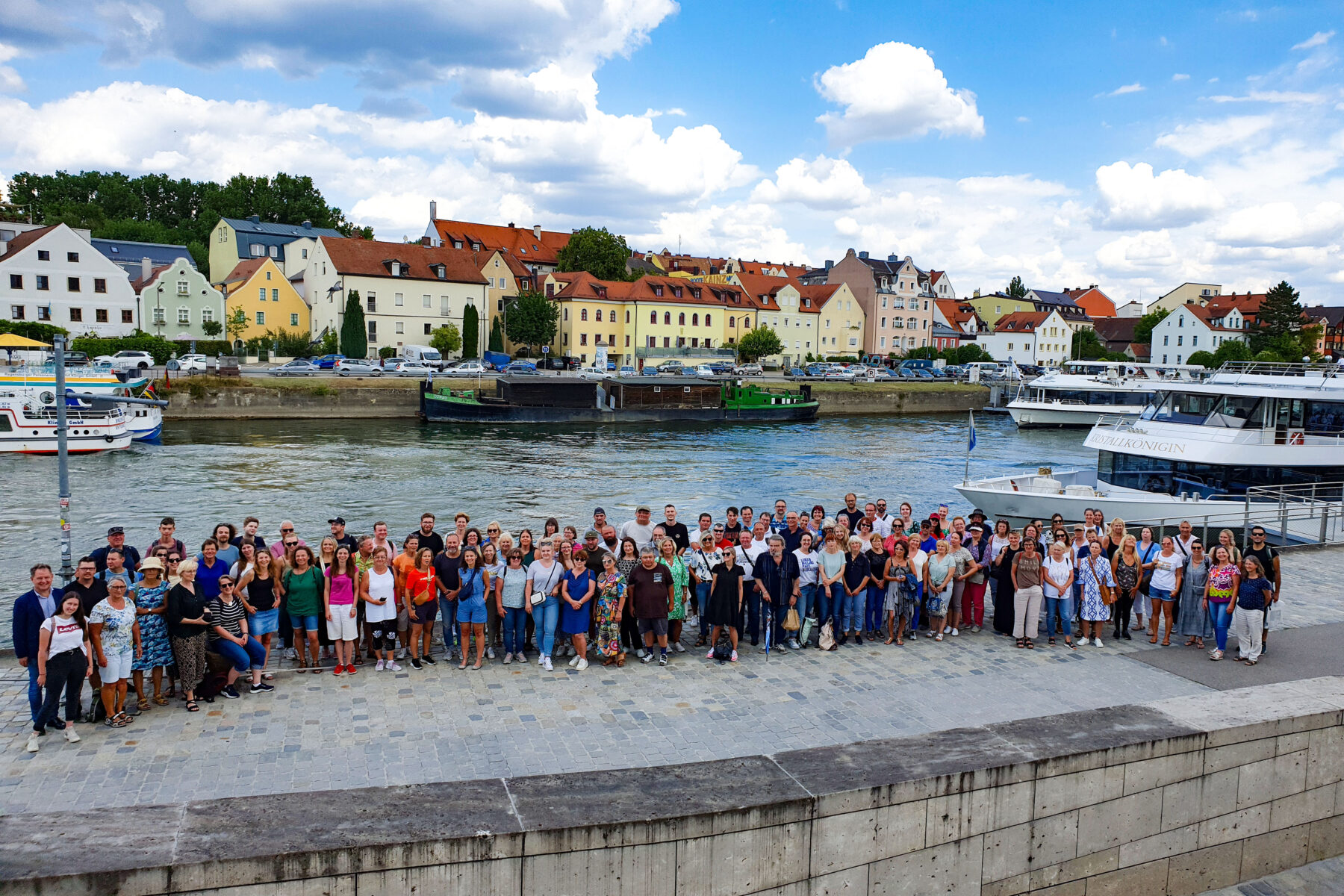 Betriebsausflug der Stadt Burghausen 2023 nach Regensburg