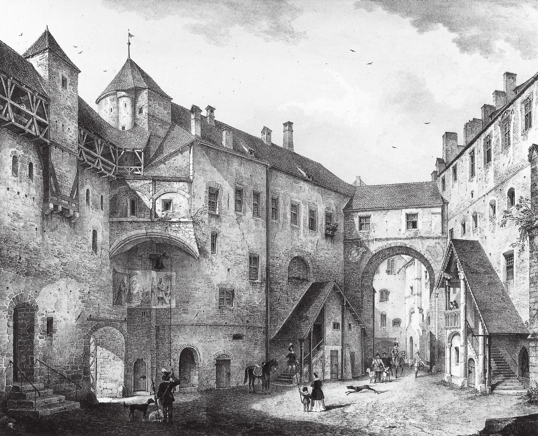 Studioausstellung „Burgenbilder − Domenico Quaglio und die Wiederentdeckung der bayerischen Burgenlandschaft“ zu sehen (28. September bis 9. November 2023).