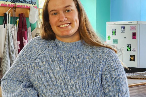 Seit Oktober leistet Sarah Waizmann ihren Bundesfreiwilligendienst im FZH. © Stadt Burghausen/ebh Seit Oktober leistet Sarah Waizmann ihren Bundesfreiwilligendienst im FZH. © Stadt Burghausen/ebh