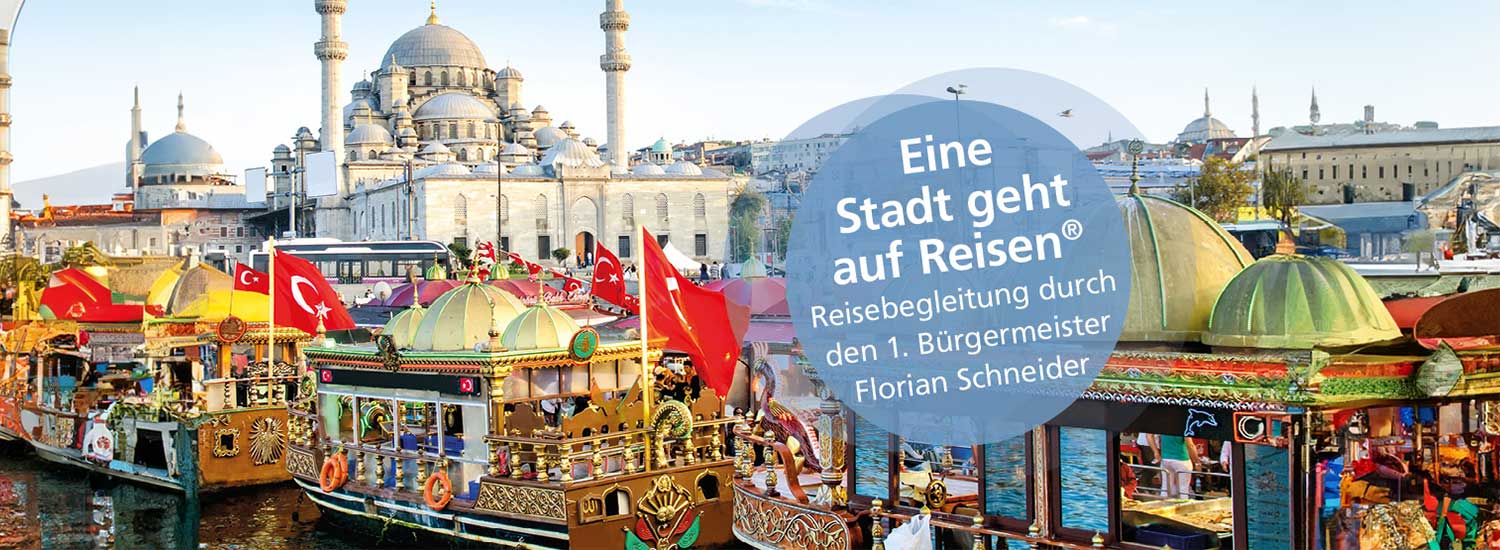 Eine Stadt geht auf Reisen