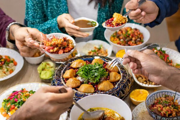 PM 62 Fastenbrechen im Bürgerhaus 2024 Firefly fastenbrechen KI erzeugtes Bild Fastenbrechen Burghausen 2024 KI erzeugtes Bild