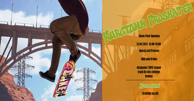 Eröffnung Skatepark 