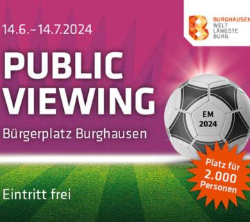 Public Viewing vom 14.6. - 14.7.2024