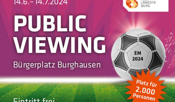 Public Viewing vom 14.6. - 14.7.2024