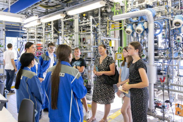 BBiW Tag der offenen Tür 2023 Ausbildung Berufsbildungswerk Burghausen Foto Wacker Chemie AG
