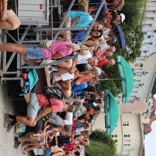 Beachvolleyball am Stadtplatz   Foto: Katrin Schlösser