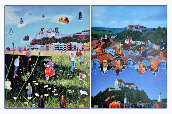 Bild: Irene Ober „Märchenstadt Burghausen“ / Knox „Burghausen Blues“ © Irene Ober / Knox Bild: Irene Ober „Märchenstadt Burghausen“ / Knox „Burghausen Blues“ © Irene Ober / Knox