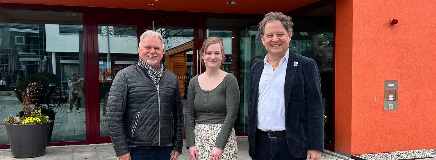 Heinz Donner, Veronika Alfranseder und Florian Schneider