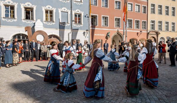 Festakt 1000 am 30.04.2025 vor und im Stadtsaal mit Ministerpräsident Dr. Markus Söder sowie Ludwig und Sophie von Bayern. Foto Manuela Fuchs