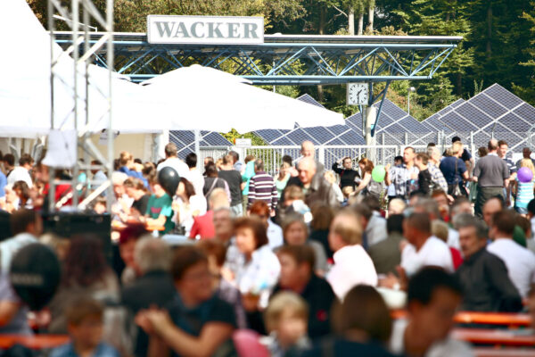 Impressionen vom letzten Tag der offenen Tür aus dem Jahr 2018 (Quelle: Wacker Chemie AG)