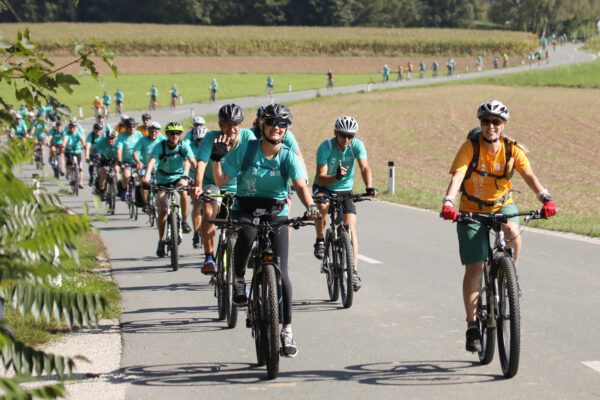 Eine Stadt fährt Rad hat sich zum beliebten Radtag der Burghauser entwickelt. Fotocredit: Burghauser Touristik