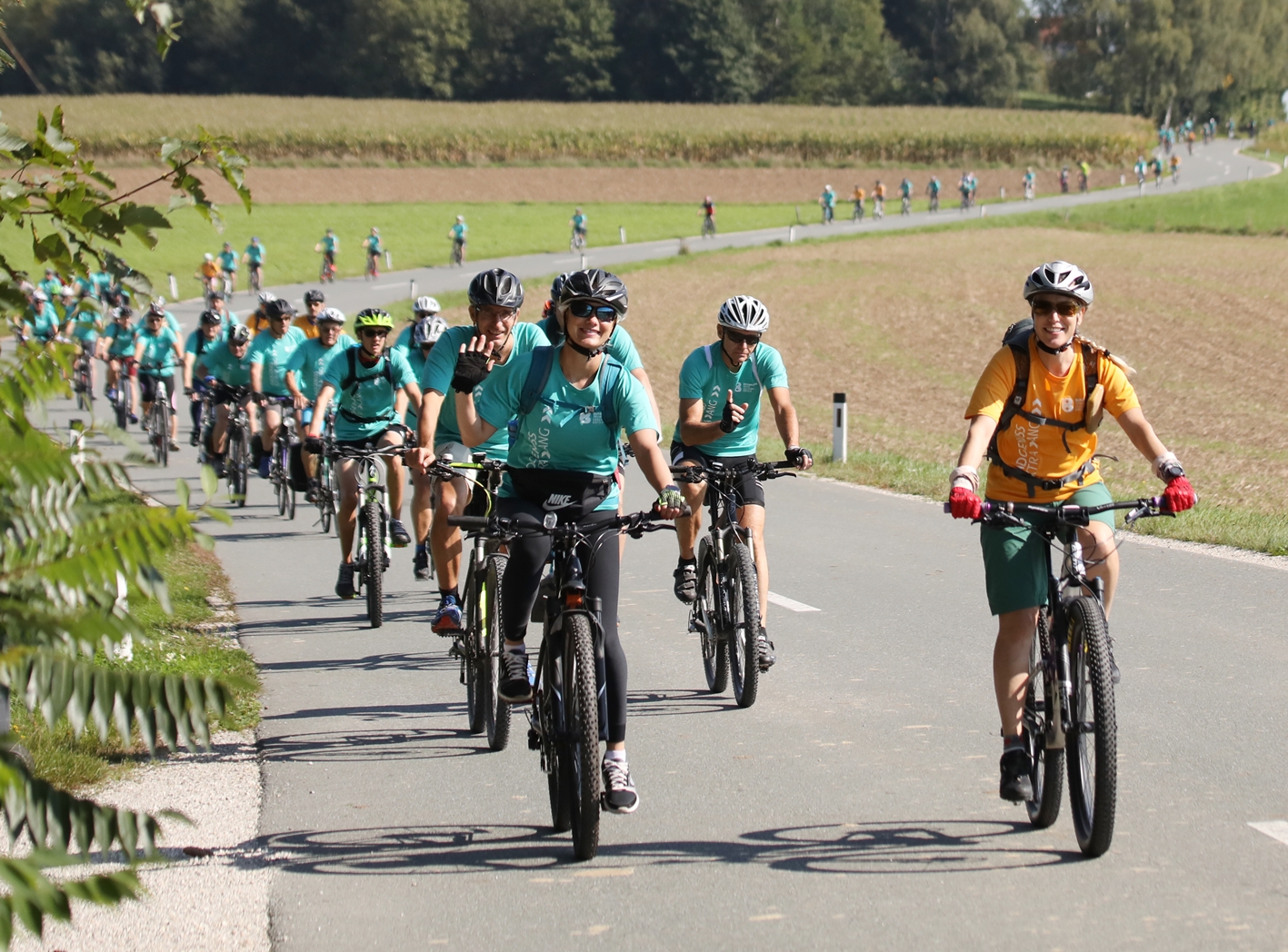 Eine Stadt fährt Rad hat sich zum beliebten Radtag der Burghauser entwickelt. Fotocredit: Burghauser Touristik
