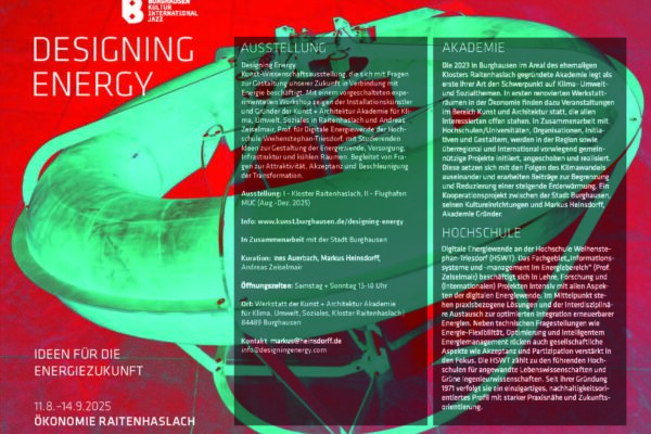 Ausstellung DESIGNING ENERGY ∙ Ideen für die Energiezukunft