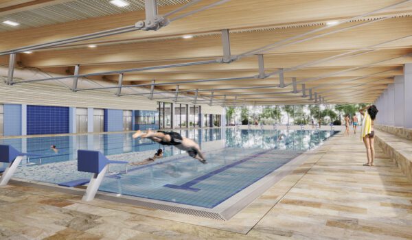 PM 159 Das Schwimmerbecken nach der Sanierung Illustration Hitzler Ingenieure