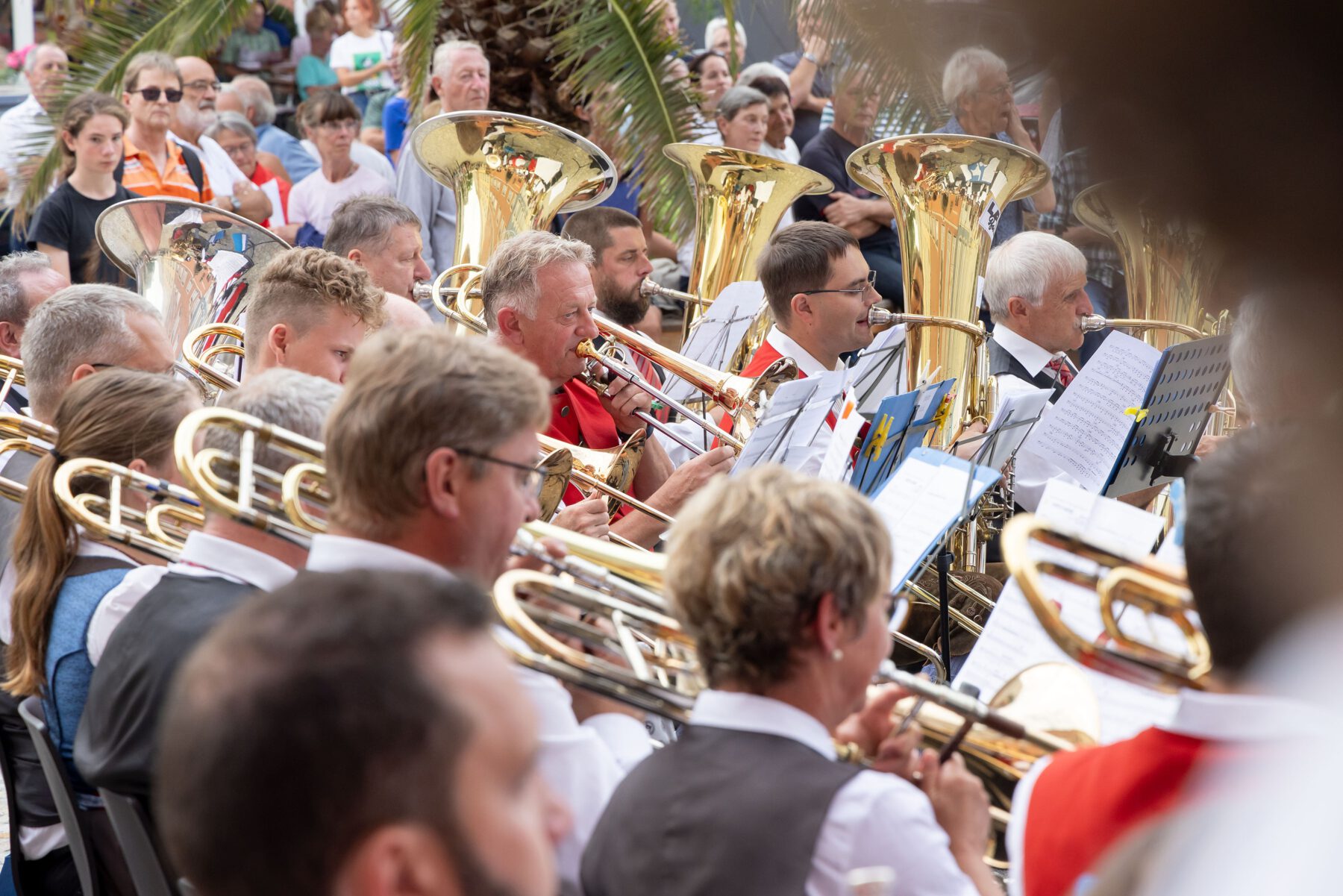 Die WACKER Werkkapelle auf dem Burghauser Stadtplatz. Fotocredit: Wacker Chemie AG