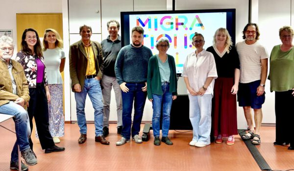 Vertreterinnen des Bündnisses für Demokratie Burghausen beim Vorgespräch zum ersten Migrationsdialog Fotocredit: Bündnis für Demokratie Burghausen