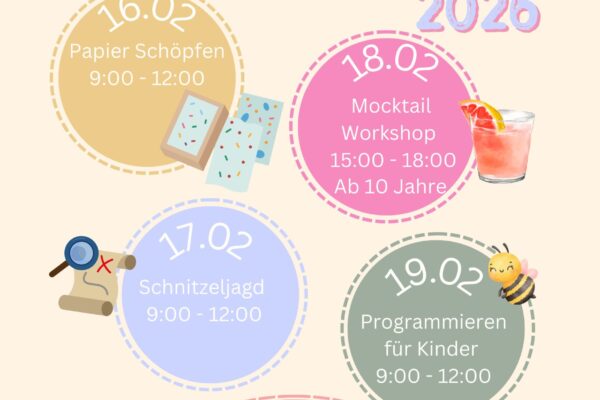 Anmeldung und weitere Informationen sind online unter: www.unser-ferienprogramm.de/burghausen/