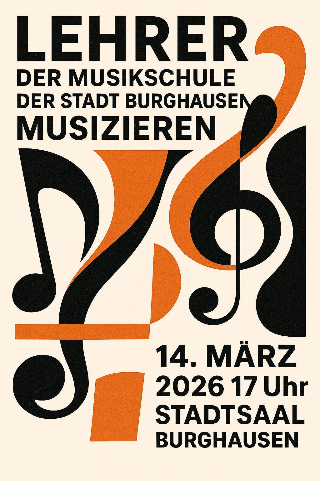 Plakat Lehrerkonzert 2026